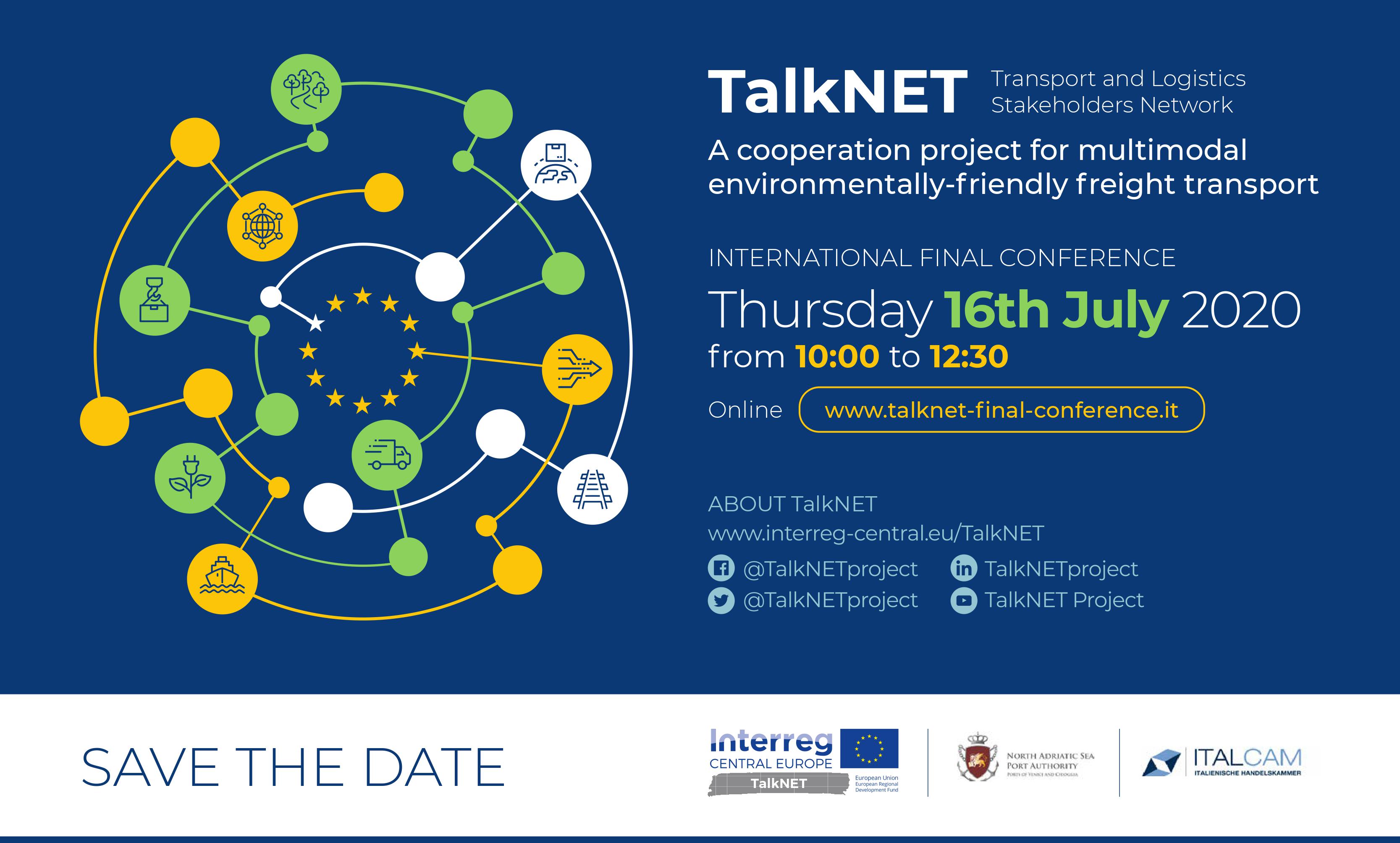 baner projektu TalkNET zapraszająy do udziału w konferencji